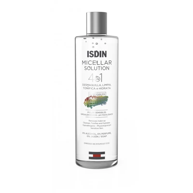 ISDIN AGUA MICELAR 4/1 X 400 ML - Ecofarma