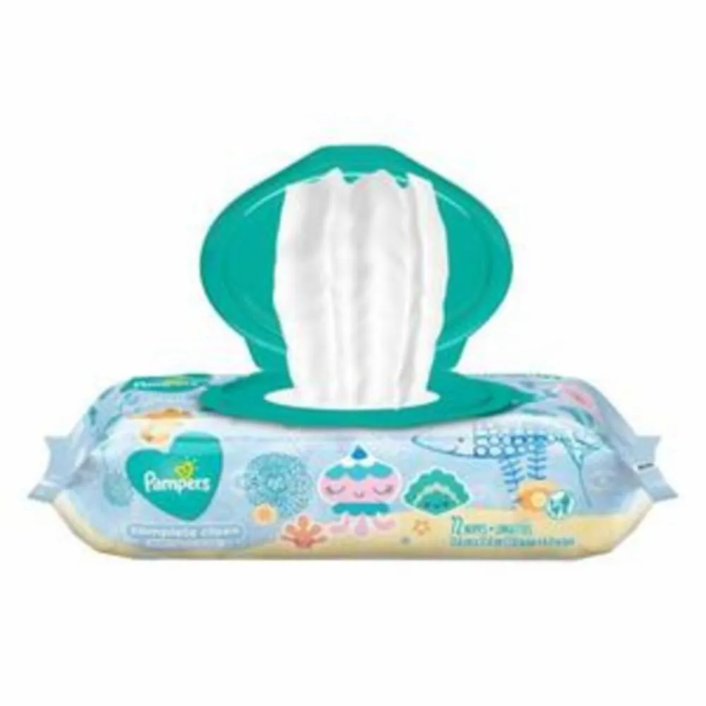 TOALLITAS HUMEDAS PAMPERS COMPLETE CLEAN X 72 UNID - Ecofarma