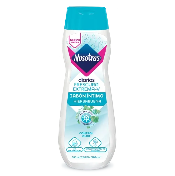 JABON INTIMO NOSOTRAS HIERBABUENA X 200 ML - Ecofarma