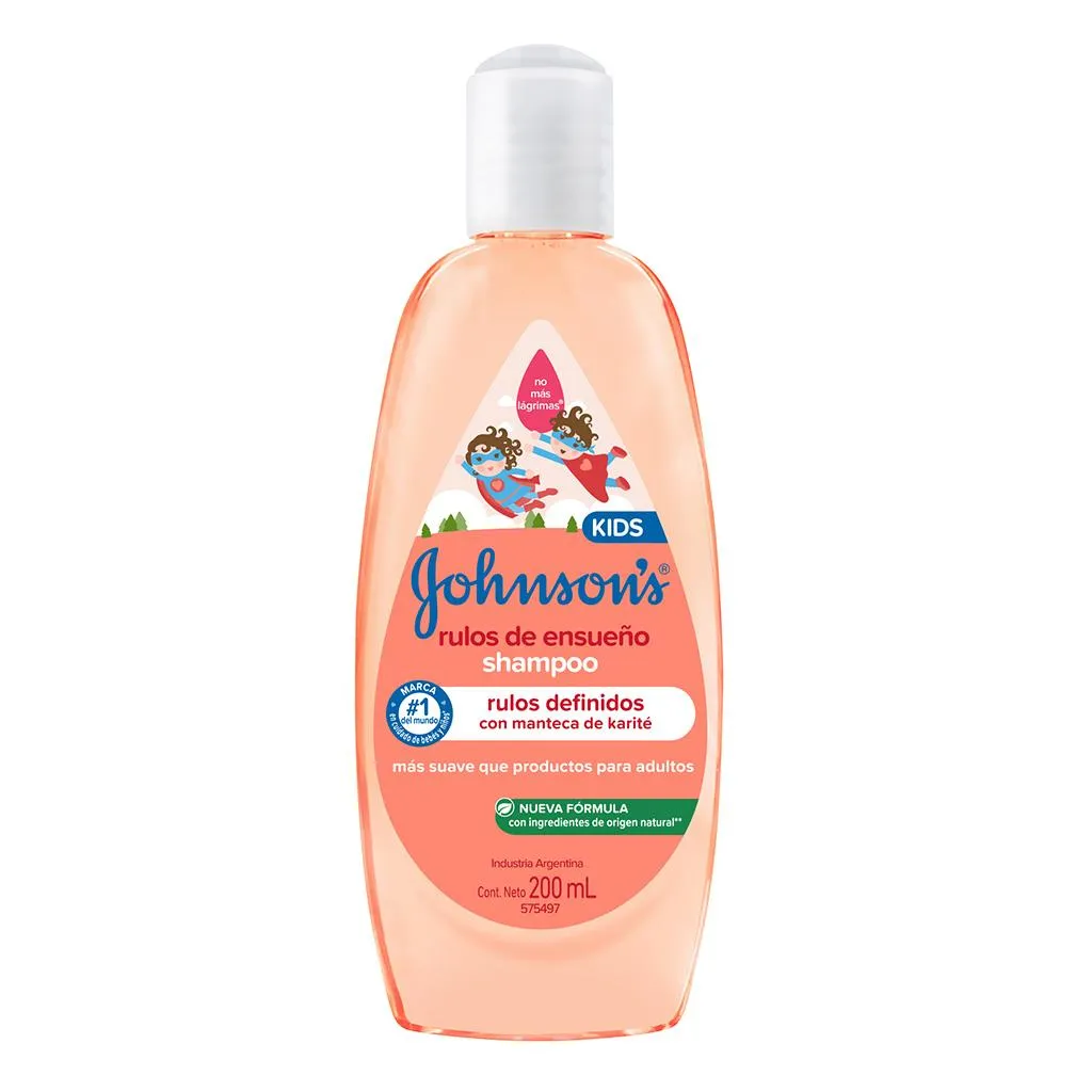 JOHNSON SHAMPOO BABY RULOS DEFINIDOS X 200 ML. - Ecofarma