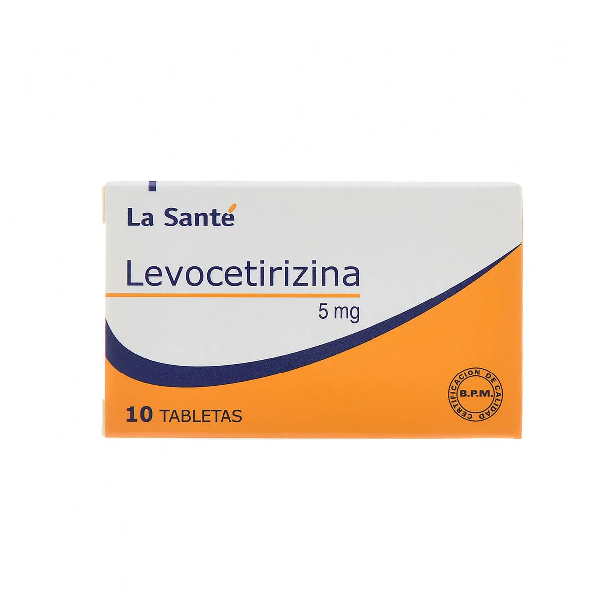LEVOCETIRIZINA 5 MG CAJA X 10 COMPRIMIDOS - Ecofarma