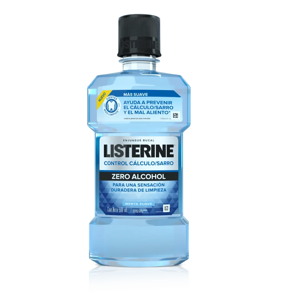 LISTERINE ANTI SARRO ZERO ALCOHOL FCO X 500 ML - Ecofarma