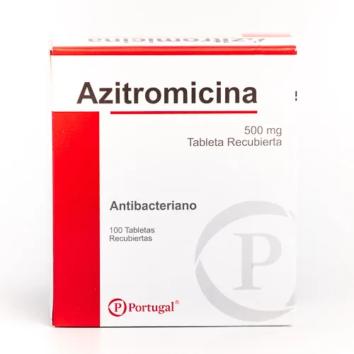 AZITROMICINA 500 MG CAJA X 100 TABLETAS - Ecofarma