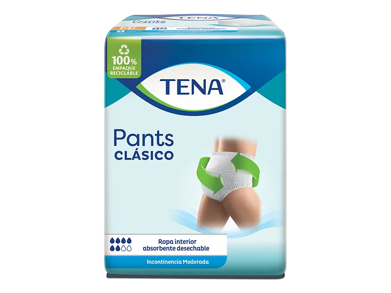 PAÑAL ADUTO TENA PANTS CLASICO L X 8 - Ecofarma