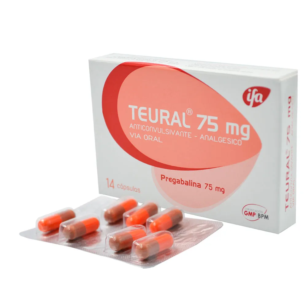 TEURAL 75 MG CAJA X 14 COMPRIMIDOS - Ecofarma