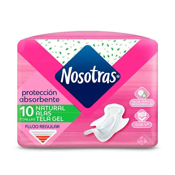 NOSOTRAS DESODORANTE NORMAL X 10 TOALLAS - Ecofarma