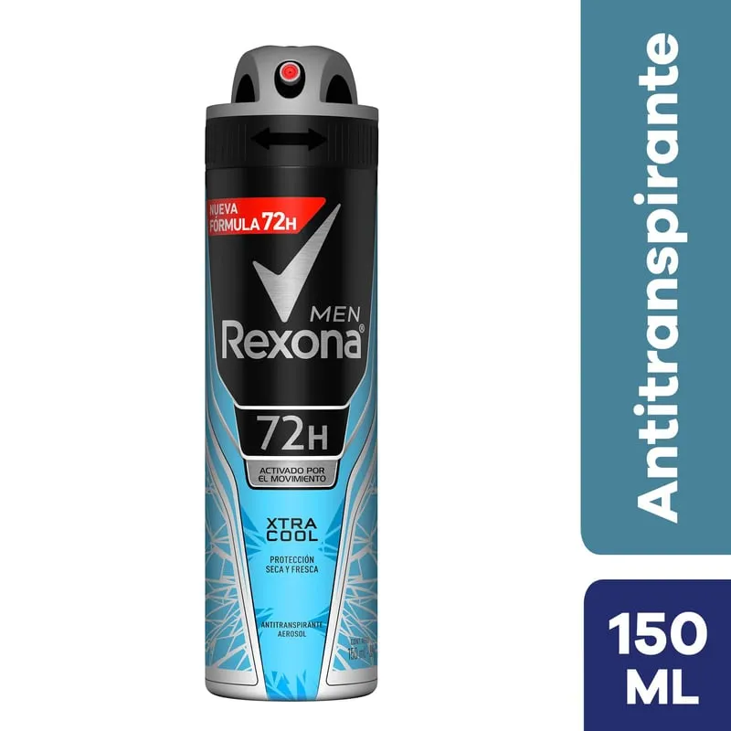 DESODORANTE REXONA EXTRA COOL X 150 ML AEROSOL X 150 ML - Ecofarma