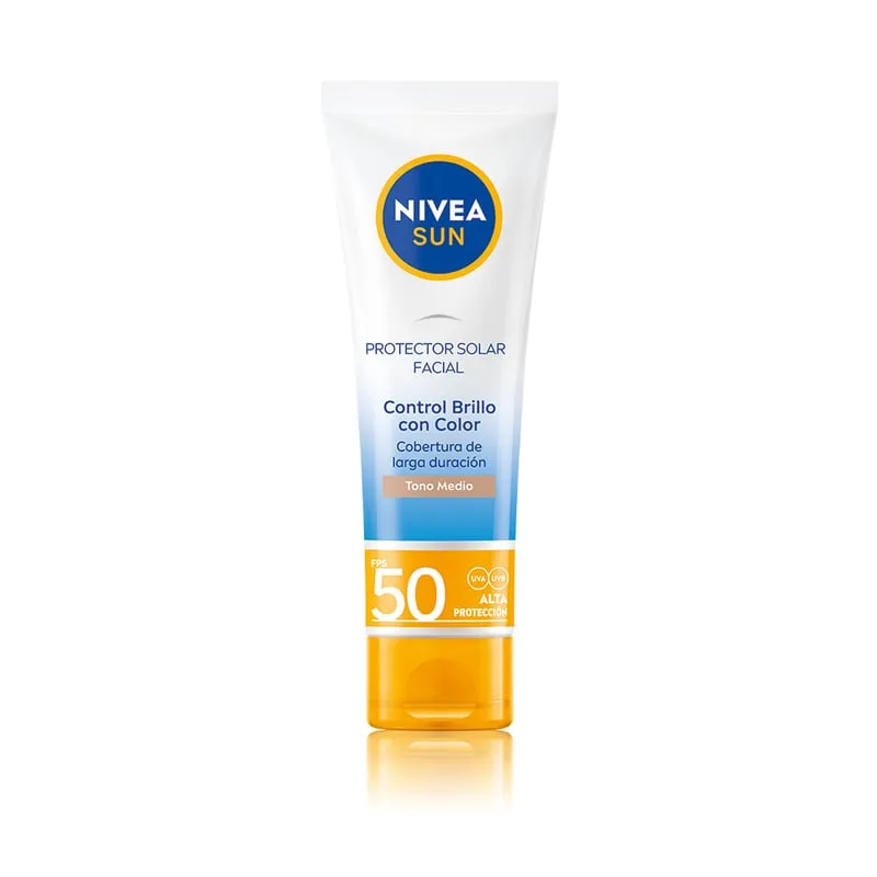 PROTECTOR SOLAR NIVEA SUN CONTROL ANTI BRILLO SPF 50 X 50 ML - Ecofarma
