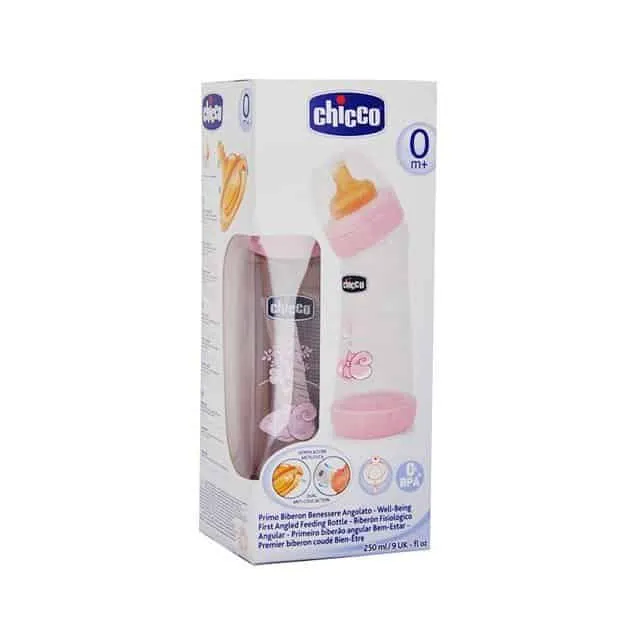 BIBERON CHICCO CELESTE C / CUCHARA X 330 ML - Ecofarma