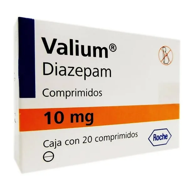VALIUM 10 MG CAJA X 20 COMPRIMIDOS - Ecofarma