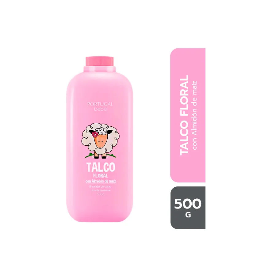 TALCO FLORAL BEBE PORTUGAL X 500 G - Ecofarma
