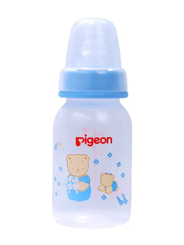 BIBERON PIGEON BOCA STANDAR 4OZ X 120 ML CELESTE - Ecofarma