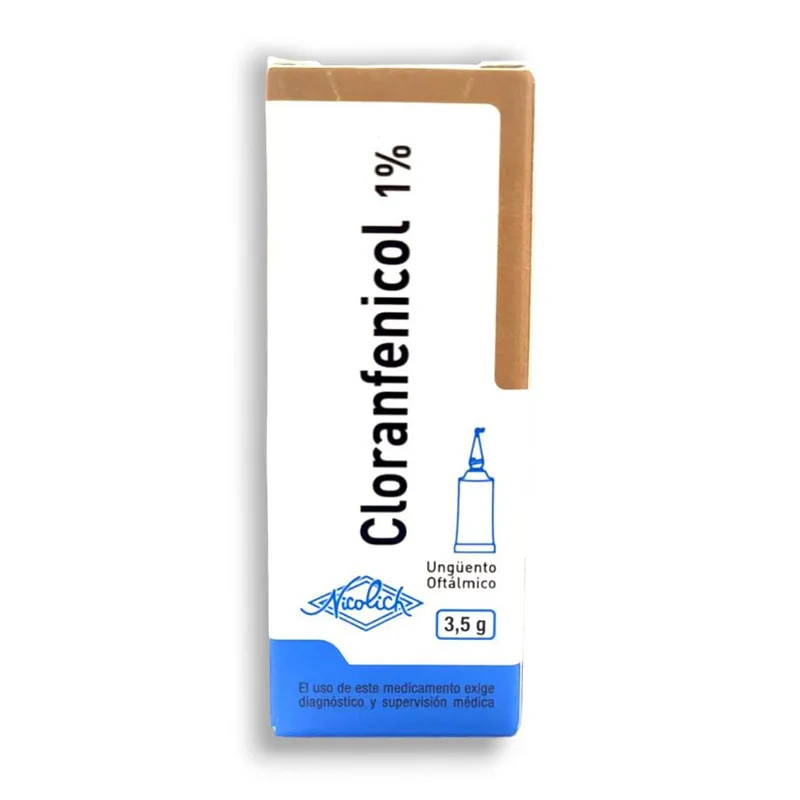 CLORANFENICOL  UNGUENTO  OFTALMICO X 3.5 G - Ecofarma