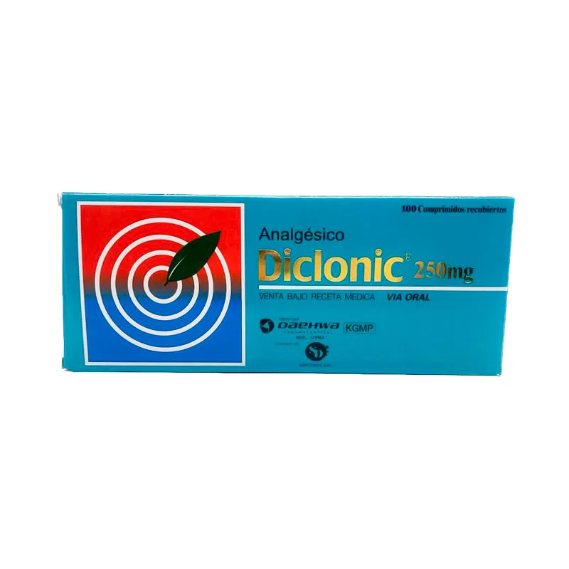 DICLONIC 250 MG CAJA X 100 COMPRIMIDOS - Ecofarma