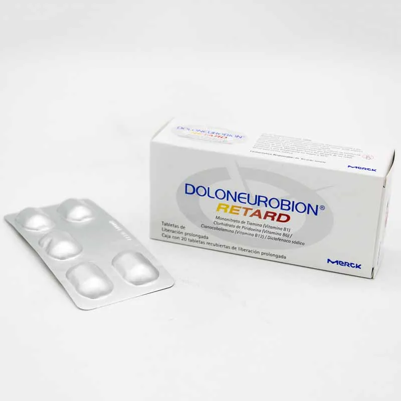 DOLO NEUROBION RETARD CAJA X 20 COMPRIMIDOS - Ecofarma
