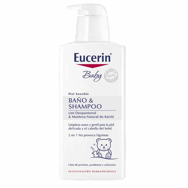 EUCERIN BABY BAÑO & SHAMPOO X 400 ML - Ecofarma