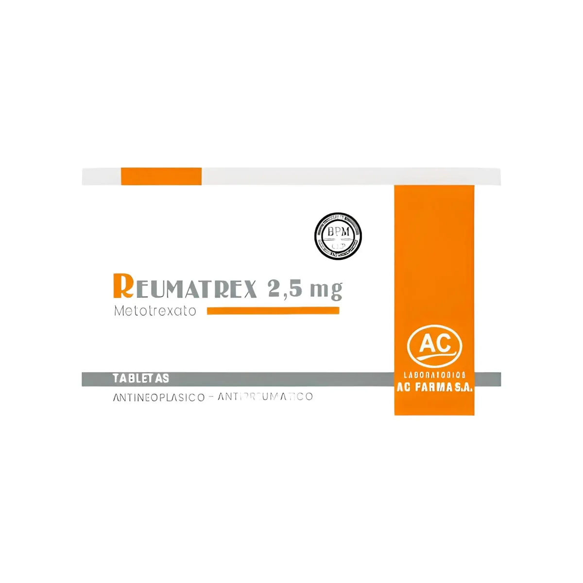 REUMATREX 2,5 MG CAJA X 100 COMPRIMIDOS - Ecofarma