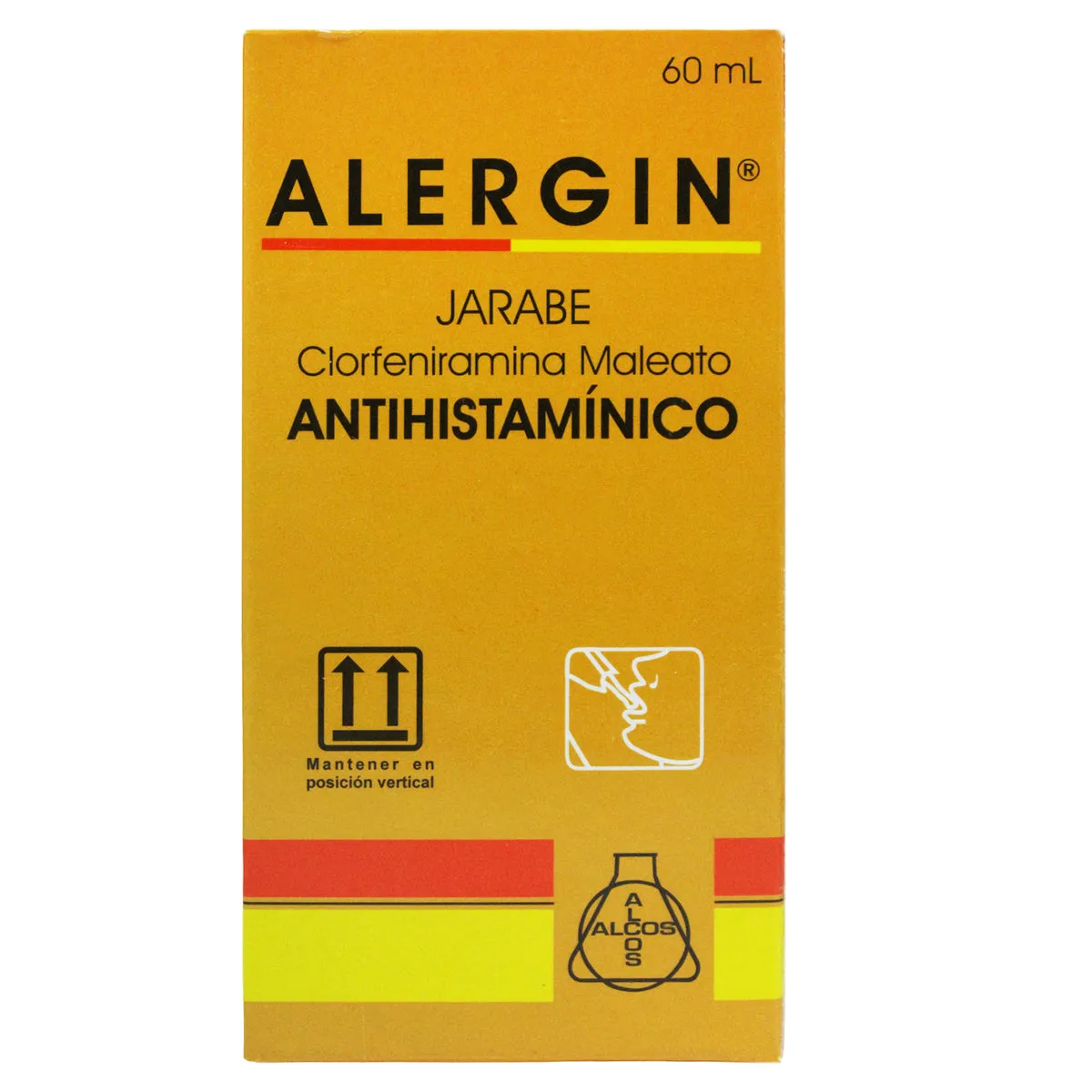 ALERGIN 2 MG JARABE FCO X 60 ML - Ecofarma
