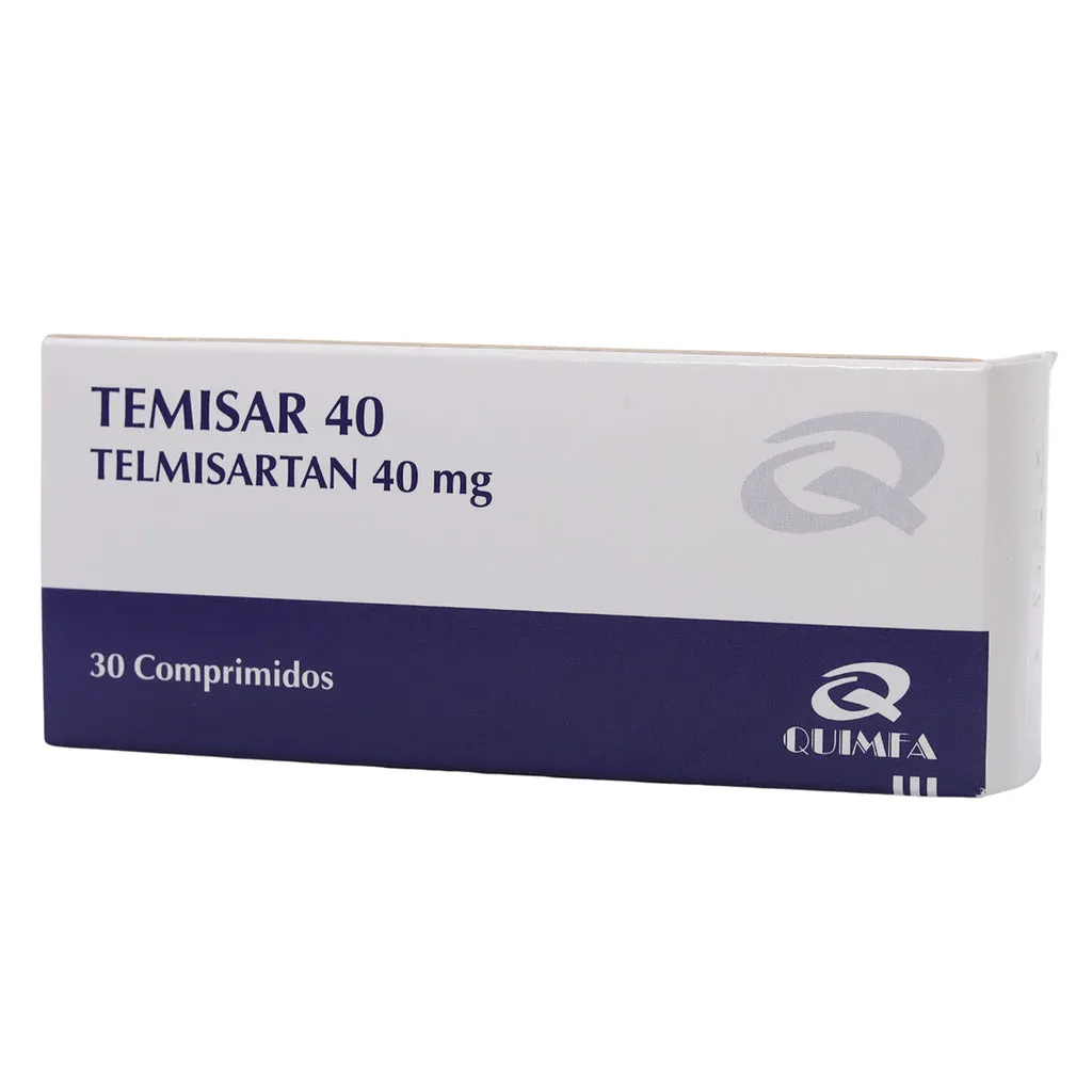 TEMISAR 40 MG CAJA X 30 COMPRIMIDOS - Ecofarma