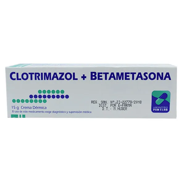 CLOTRIMAZOL + BETAMETASONA CREMA TUBO X 15 G - Ecofarma