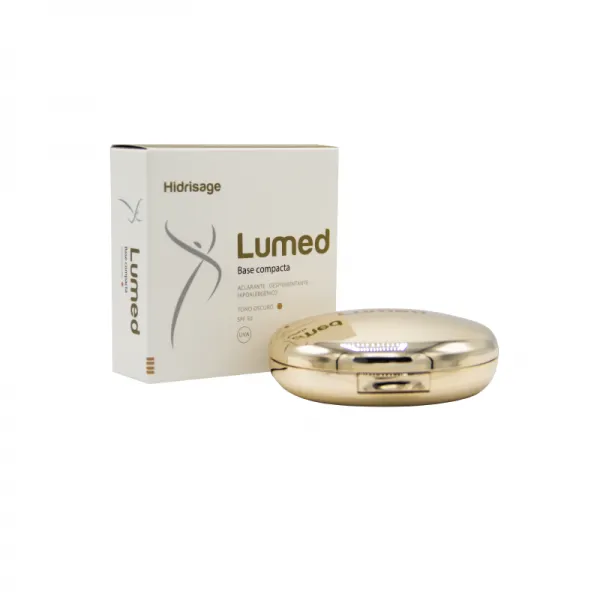 LUMED BASE COMPACTA TONO OSCURO X 11 GR - Ecofarma