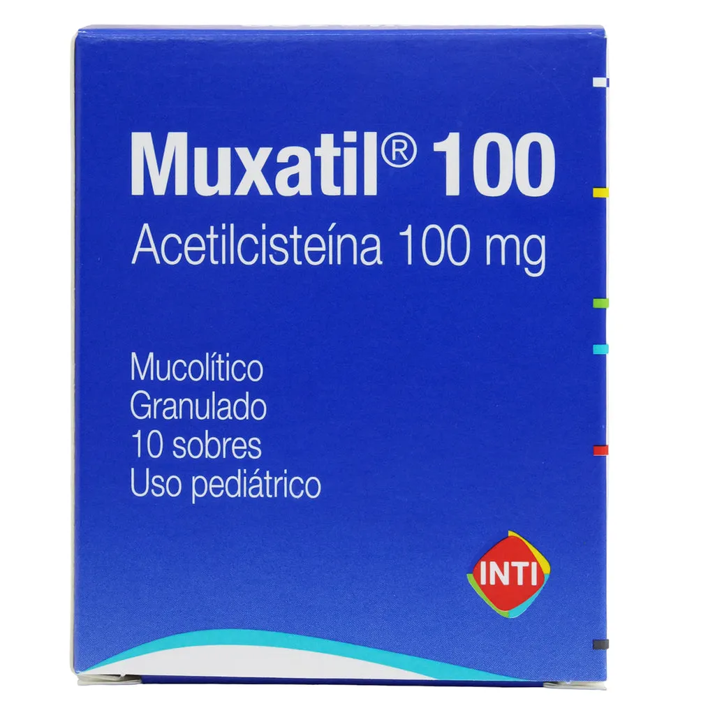 MUXATIL 100 MG SOBRE CAJA X 10 - Ecofarma