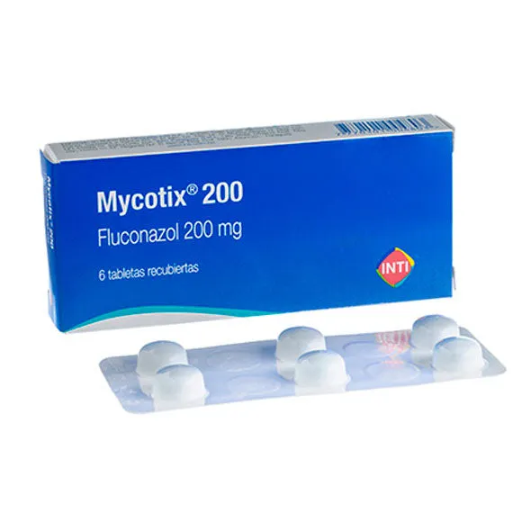 MYCOTIX 200 MG CAJA X 6 COMPRIMIDOS - Ecofarma