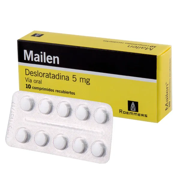 MAILEN 5 MG CAJA X 10 COMPRIMIDOS - Ecofarma