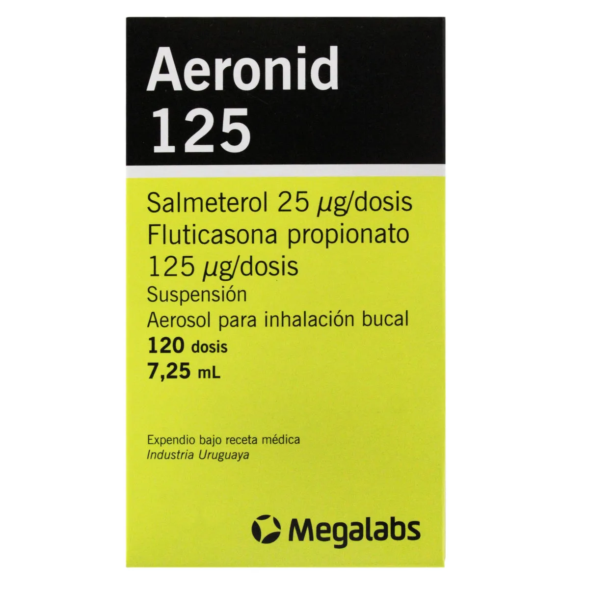 AERONID 125 AEROSOL X 120 DOSIS - Ecofarma