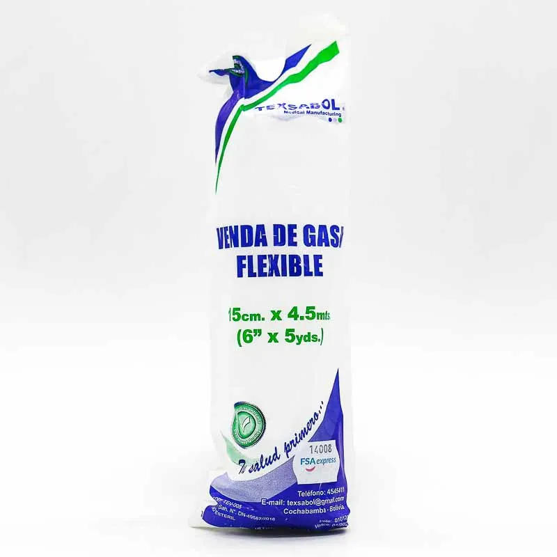VENDA DE GASA 15 CM X 4.5 MTS - Ecofarma