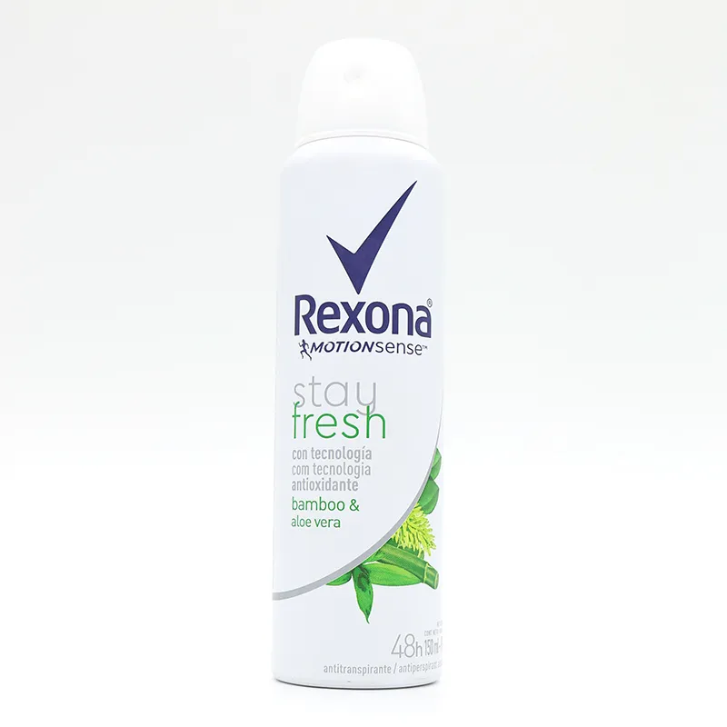 DESODORANTE REXONA AEROSOL STAY FRESF X 150 ML. - Ecofarma