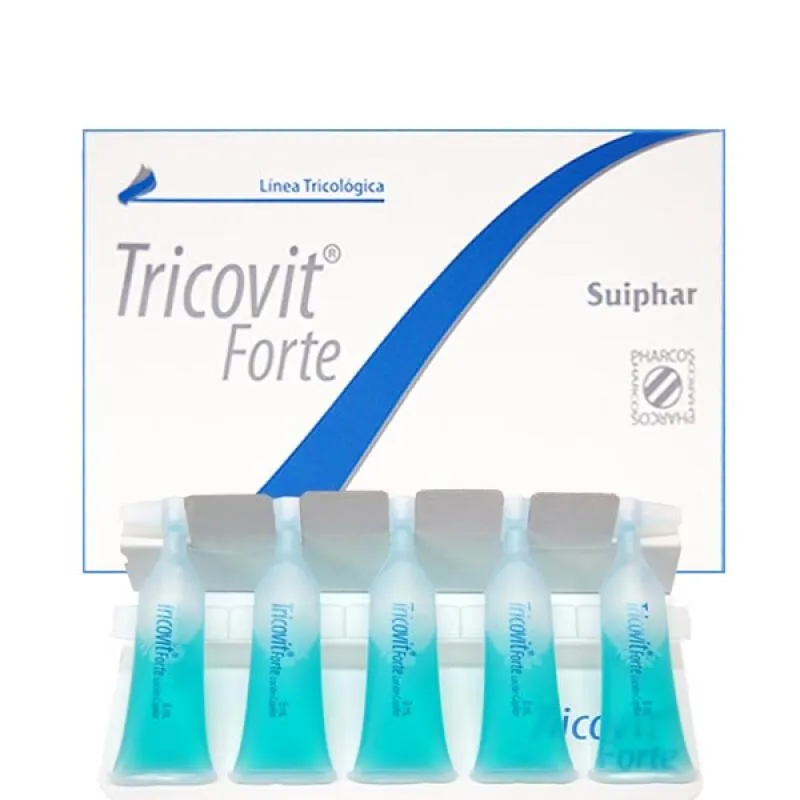 TRICOVIT FORTE CAJA X 10 FRASCOS - Ecofarma