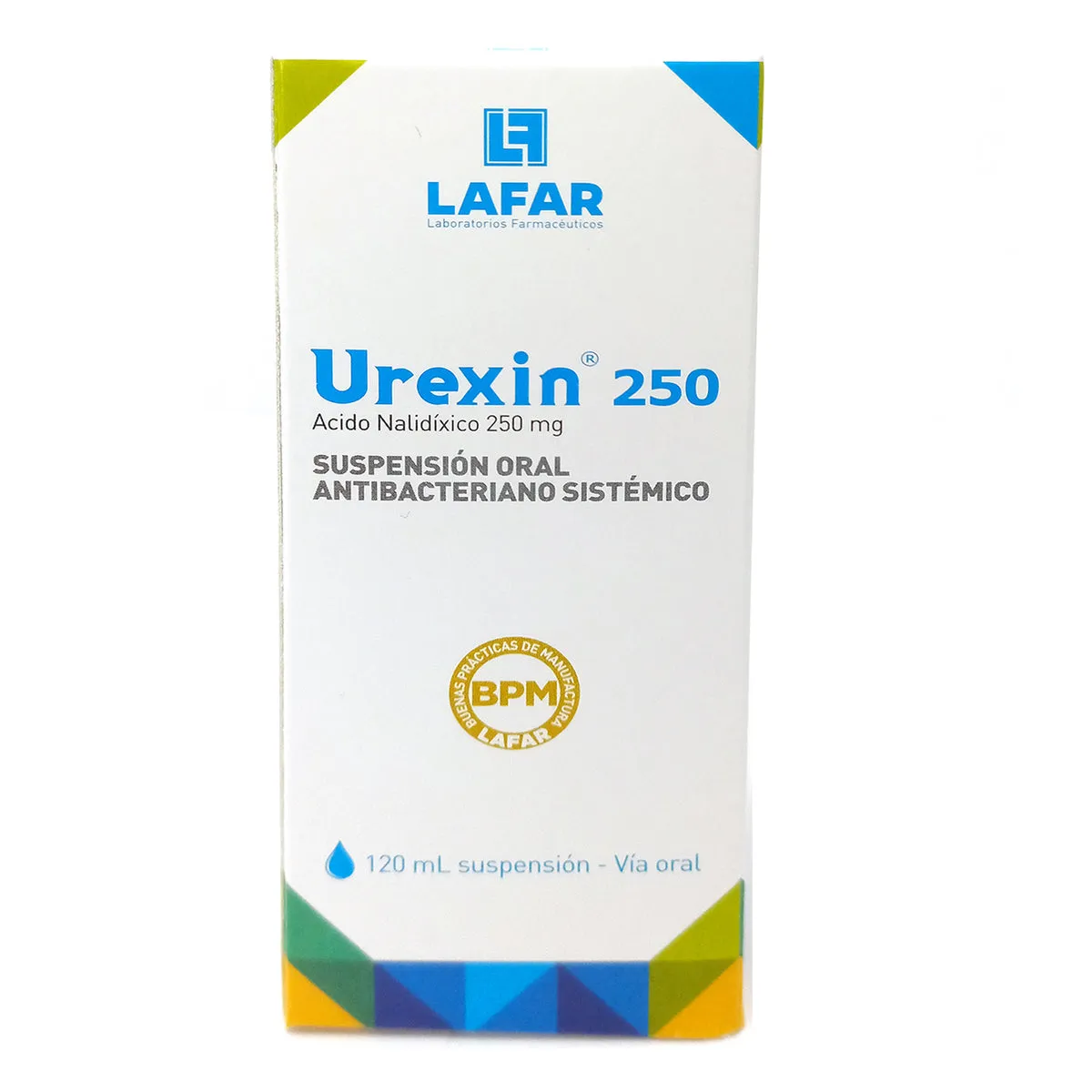 UREXIN 250 SUSPENCION FRASCO X 120 ML - Ecofarma