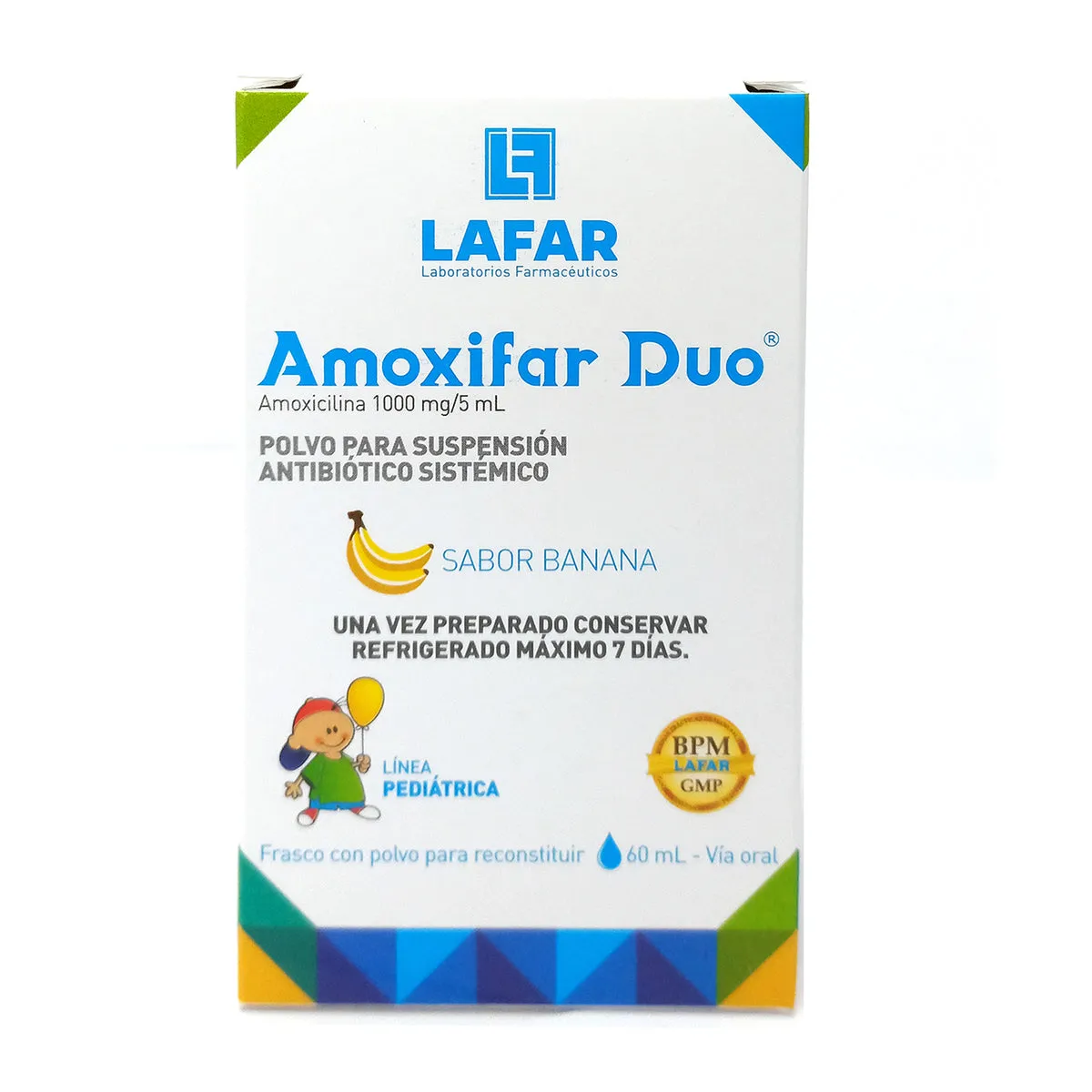 AMOXIFAR DUO SUPENCION  FRASCO X 60 ML - Ecofarma