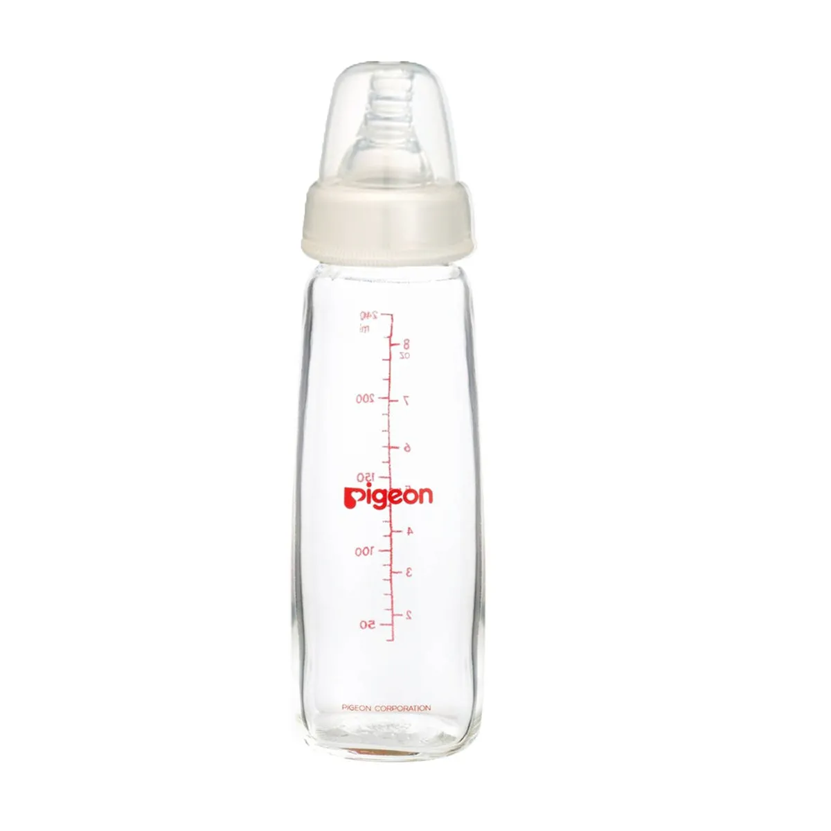 BIBERON PIGEON VIDRIO 8 OZ X 240 ML - Ecofarma