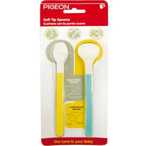 SET DE CUCHARAS PIGEON 6+ MESES X 2 UNIDADES - Ecofarma