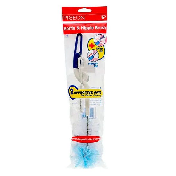 CEPILLO DE BIBERON  NYLON PIGEON GIRATORIO - Ecofarma