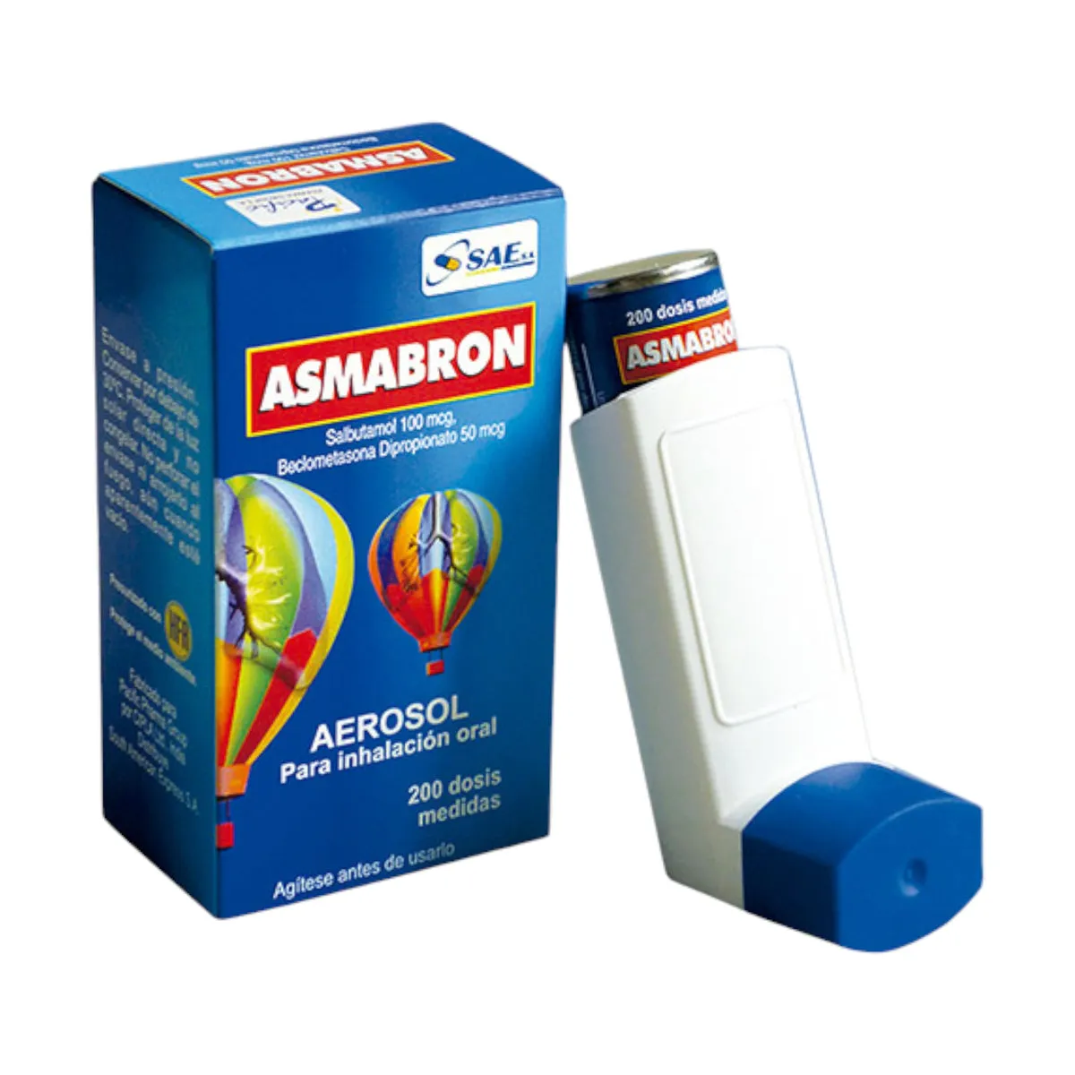 ASMABRON 100 MCG AEROSOL X 200 DOSIS - Ecofarma