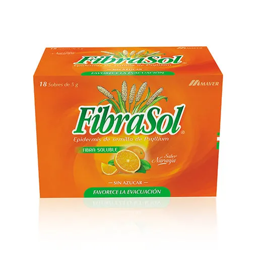 FIBRASOL CAJA X 18 SOBRES - Ecofarma