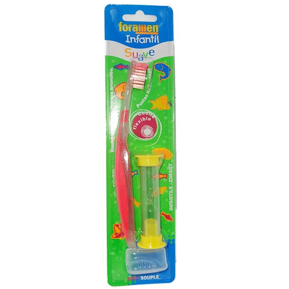 CEPILLO FORAMEN INFANTIL + RELOJ - Ecofarma