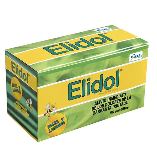 ELIDOL LIMON Y MIEL CAJA X 56 UNI - Ecofarma