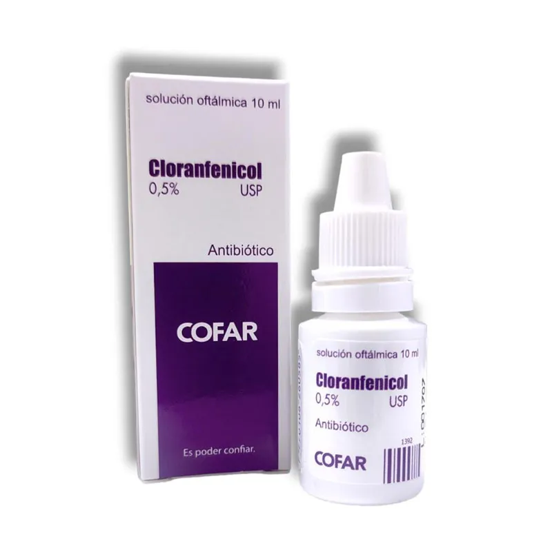 CLORANFENICOL 0.5% COLIRIO X 10 ML - Ecofarma