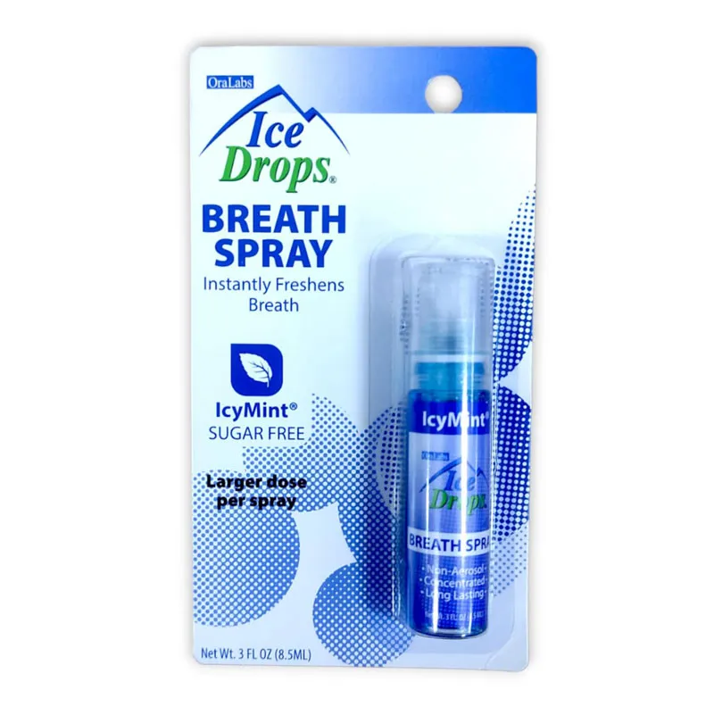 SPRAY BUCAL ICE DROPS 8.50 ML - Ecofarma