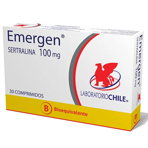 EMERGEN 100 MG CAJA X 30 COMPRIMIDOS - Ecofarma