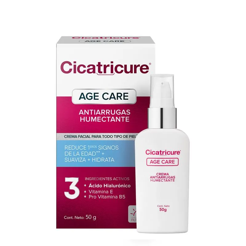 CICATRICURE AG CARE ANTIARRUGAS HUMECTANTE FCOX 50 GR - Ecofarma