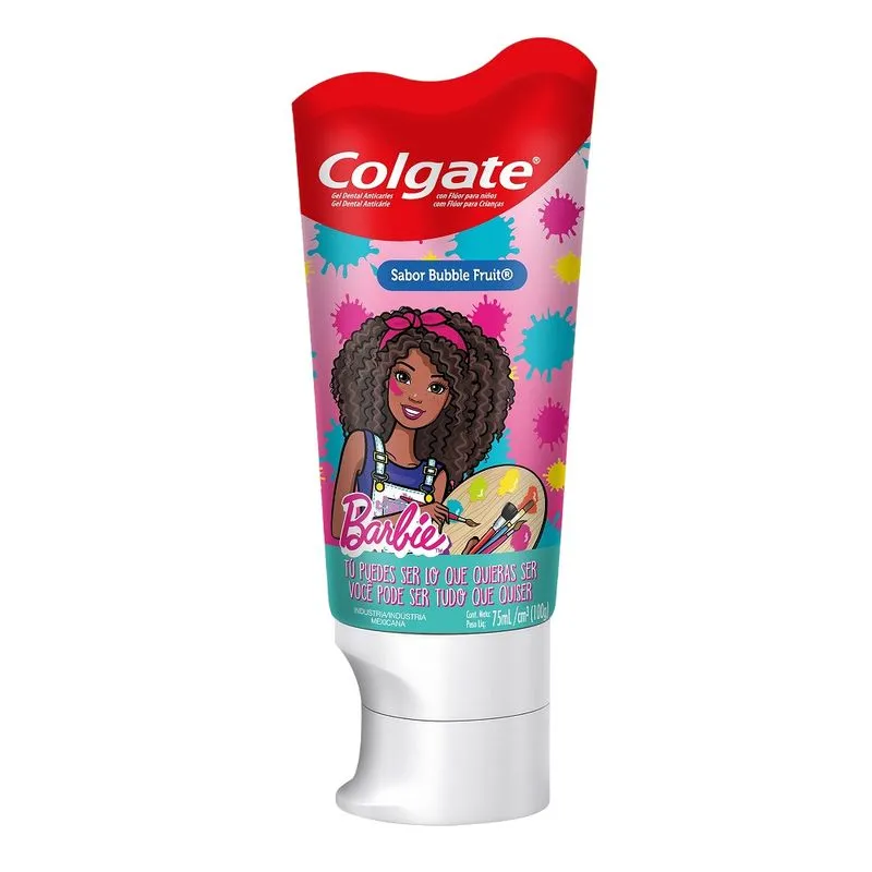 GEL DENTAL COLGATE KIDS MINIONS/BARBIE 2- 5 AÑOS X 75 ML - Ecofarma