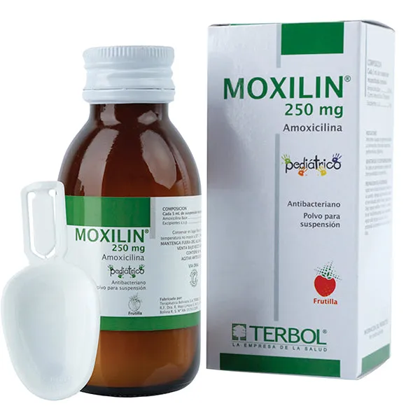 MOXILIN 250 MG SUSPENCION FCO X 60 ML - Ecofarma