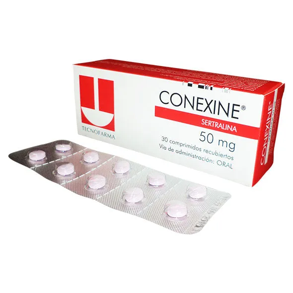 CONEXINE SERTRALINA 50 MG CAJA X 30 COMPRIMIDOS - Ecofarma