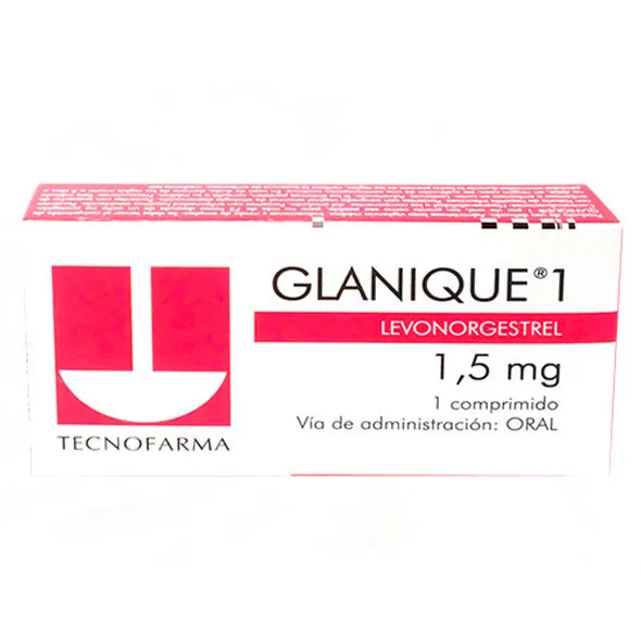 GLANIQUE LEVONORGESTREL CAJA X 1 COMPRIMIDO - Ecofarma