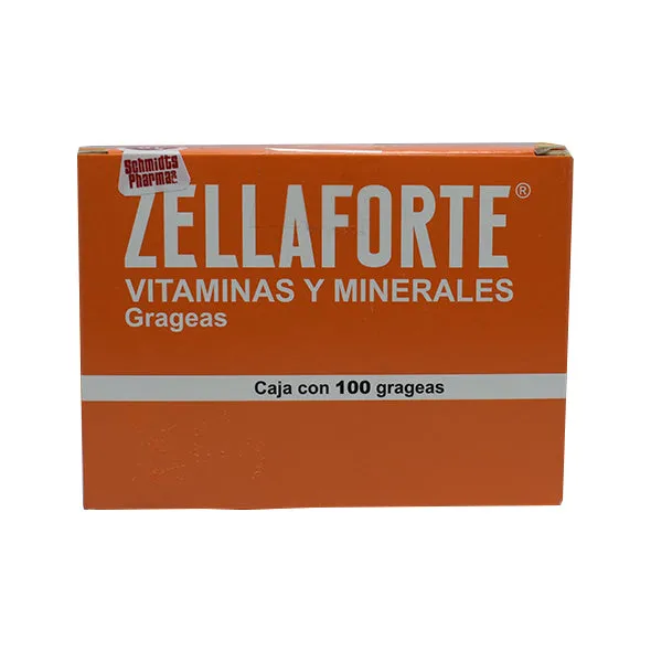 ZELLA FORTE CAJA X 100 COMPRIMIDOS - Ecofarma